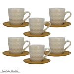 سرویس قهوه خوری ۱۲ پارچه کد LX1311