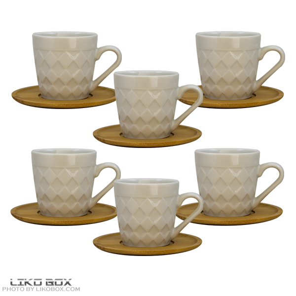 سرویس قهوه خوری ۱۲ پارچه کد LX1311