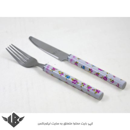چاقو و چنگال میوه خوری گرین هوم کد KF-01