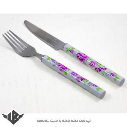 چاقو و چنگال میوه خوری گرین هوم کد KF-02