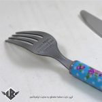 چاقو و چنگال میوه خوری گرین هوم کد KF-04